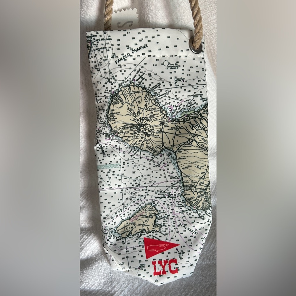 NWT Lahaina Yacht Club Wine Bag